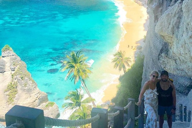 West And East Nusa Penida Tour,Depart From The Island of Bali - Atuh Beach and Rumah Pohon: East Coast Views That Come With Stairs
