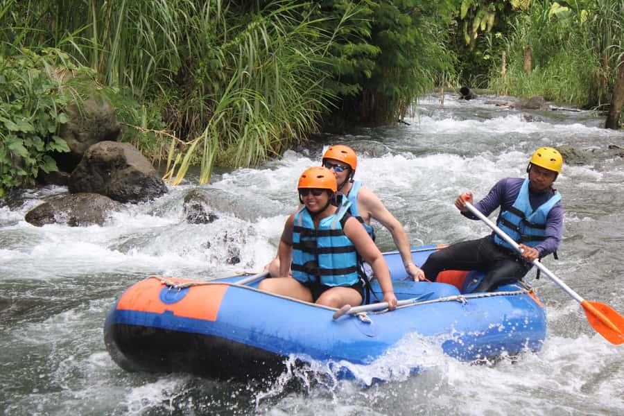 white water rafting telaga waja best of bali (no stairs) - The rapids: Bom Bom, Twisted Bamboo, Double Drop, and Water Dam