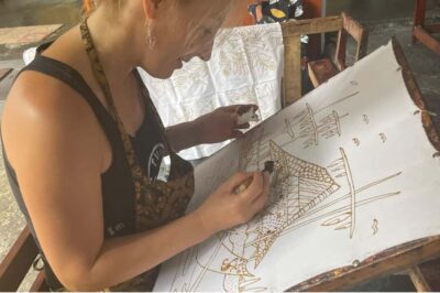 Yogyakarta: 2-hour Batik Making Course with Souvenir - Wax lines and dye layers: what the batik process really looks like