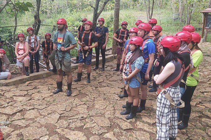 Yogyakarta a day tour Jomblang Cave & Timang Beach - How to handle the rappel day inside the cave