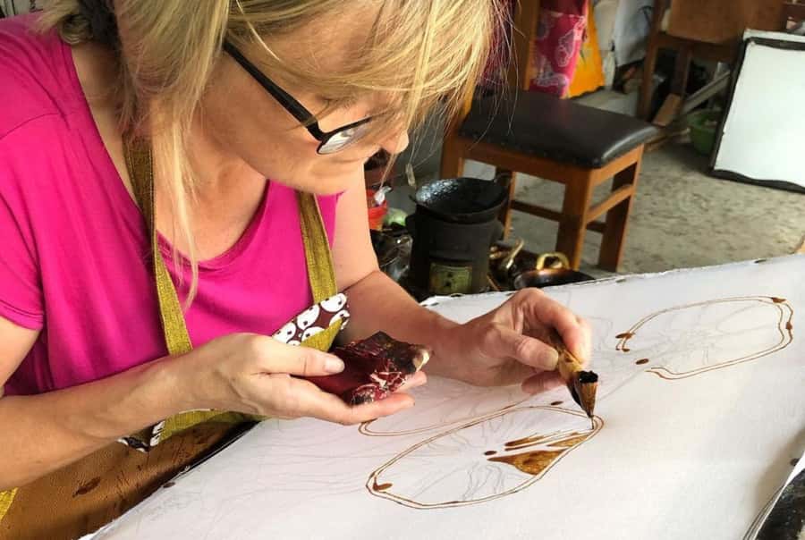 Yogyakarta: Batik Painting Workshop - Your 5-Hour Flow: From Pencil Sketch to Finished Cloth