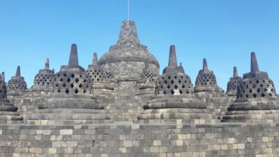 Yogyakarta: Borobudur and Prambanan Private Tour - Borobudur Temple climb: 100+ steps and the 72-stupa layout