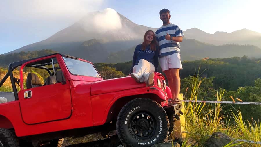 Yogyakarta: Borobudur Climb the Top & Mount Merapi Jeep Tour - Merapi by 4WD jeep: bumpy trails, altitude views, and real mountain energy