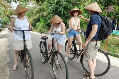 Yogyakarta: Countryside Cycling and Cooking Class Experience - The village bike ride: calm roads, older bicycles, and rice-field views