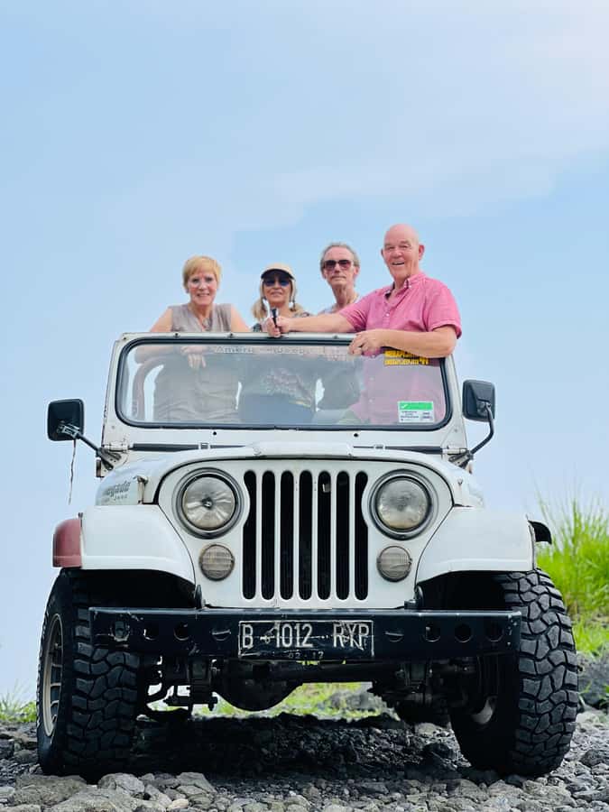 Yogyakarta Jeep 4wd Merapi lava Tour Adventure - The jeep ride itself: off-road fun with real-world comfort