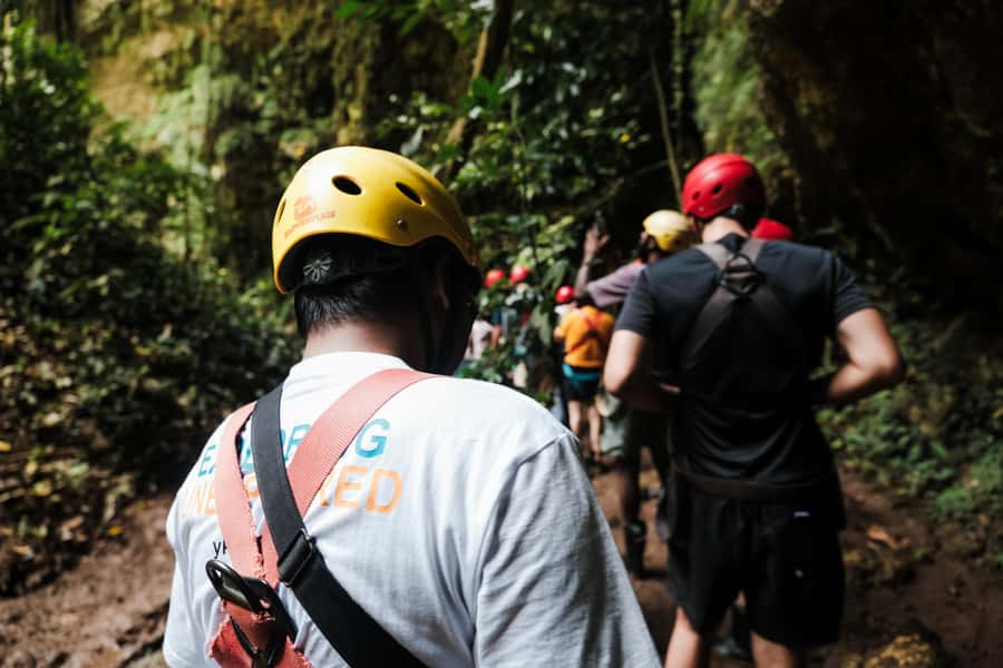 Yogyakarta: Jomblang Cave and Kali Suci Tubing Guide Tour - Kali Suci tubing: limestone caves, splashes, and jungle views