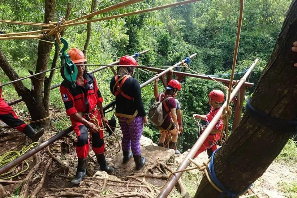 Yogyakarta : Jomblang Cave and Pindul Cave Adventure Tour - Pindul Cave: Donut Boat Thrills and the Underground River Swim