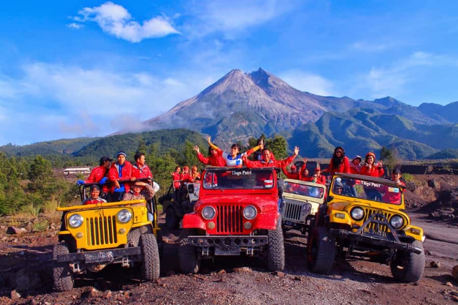 Yogyakarta: Merapi Jeep & Magelang Rafting - 4WD Jeep on Mount Merapi: Off-Road Fun With Eruption Context