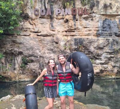 Yogyakarta: Pindul Cave and Oyo River Adventure Tour - Oyo River After the Cave: Waterfall Swim and the Jump Option