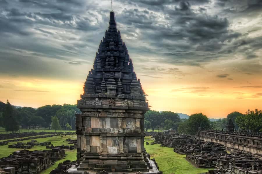 Yogyakarta: Prambanan Temple Afternoon Guided Tour - Logistics that matter on the ground: tickets, stairs, and comfort